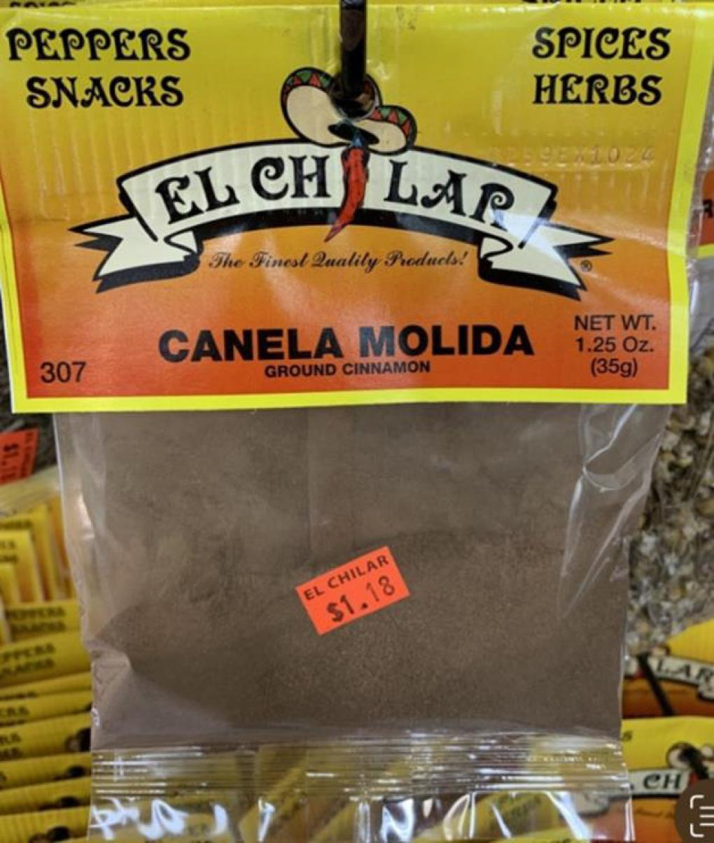 El Chilar Rodriguez LLC. Issues a Voluntary Recall of El Chilar Ground Cinnamon “Canela Molida” Due to Elevated Lead Levels